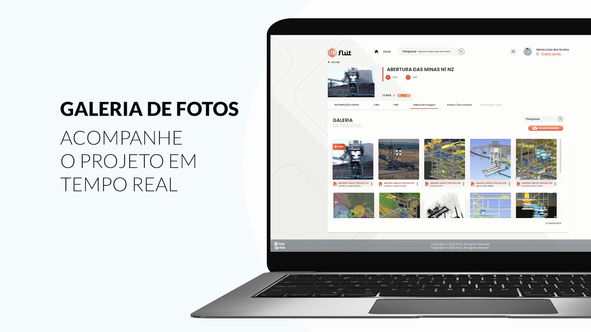 Fluit — galeria de fotos em tempo real